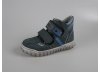 Kožená kotníčková dětská obuv zn. ESSI (modrá).S2270